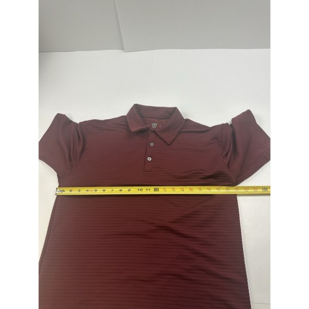 Vintage Nike Golf Spehere Dry Polo Shirt Mens Maroon Short Sleeve Size Medium‎ - Picture 4 of 7